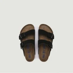 Birkenstock Arizona Sfb Suede Black