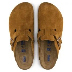 Birkenstock Boston Sfb Vl Sandals Mink Suede