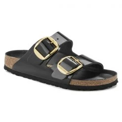 Birkenstock Arizona Big Buckle Sandal - High Shine Black