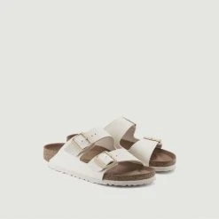 Birkenstock Arizona Sandals In Natural Fibers