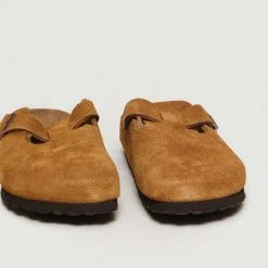 Birkenstock Boston Suede Sandals