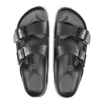 Birkenstock Metallic Anthracite Arizona EVA Sandals 6 Birkenstock Metallic Anthracite Arizona EVA Sandals