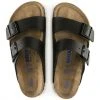 Birkenstock Arizona Black Soft Foot Bed Mens Sandal