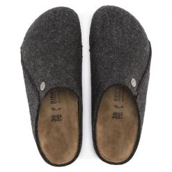 Birkenstock Zermatt Wool Felt Anthracite Slipper