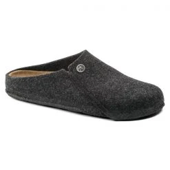 Birkenstock Zermatt Wool Felt Anthracite Slipper