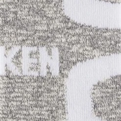 Birkenstock Grey Marl Cotton Slub Logo Socks