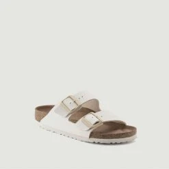 Birkenstock Arizona Sandals In Natural Fibers