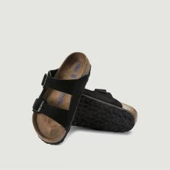 Birkenstock Arizona Sfb Suede Black