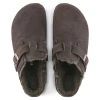 Birkenstock Boston Shearling Mocha 2 Birkenstock Boston Shearling Mocha
