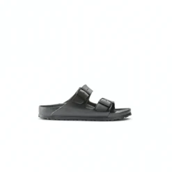 Birkenstock Metallic Anthracite Arizona EVA Sandals