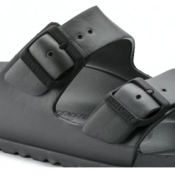 Birkenstock Metallic Anthracite Arizona EVA Sandals 8 Birkenstock Metallic Anthracite Arizona EVA Sandals